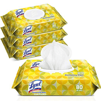LYSOL DISINFECTING WIPES FLATPACKS 6.75 X 8.5