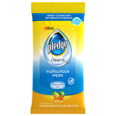 PLEDGE MULTI-SURFACE CLEANER WET WIPES